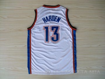 Camiseta Harden #13 Oklahoma City Thunder Blanco